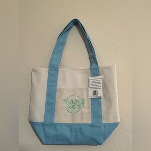 Trader Joe’s MINI PASTEL CANVAS TOTE BAG.